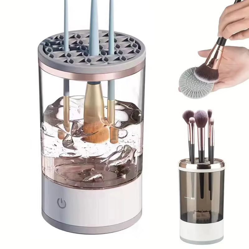 USB Plug Portable Electric Makeup Brush Cleaner